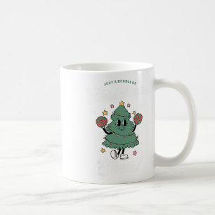 Mug Menagère Mignonne Arbre de Noël Cheerleading Femme
