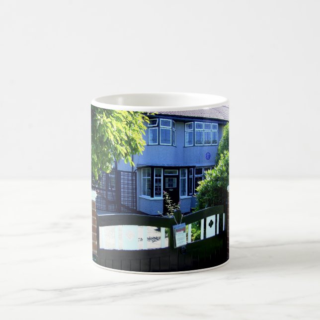 Mug Mendips. Maison d'enfance de John Lennon (Centre)