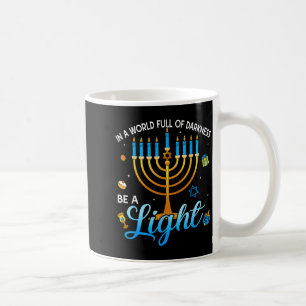 Mug Menorah Soyez Une Lumière Vêtements Hanukkah Pour
