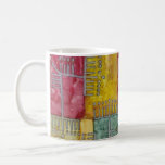 Mug Menorahs temps funky Hanoukka<br><div class="desc">Hanoukka "Funky Time Menorahs" Design Chanukah Mug. Personnalisez en supprimant du texte et en ajoutant votre propre message. Utilisez votre style de police, votre couleur et votre taille préférés. Merci de vous être arrêté et de faire du shopping. Joyeux Chanoukah/Hanoukka ! Créez un cadeau simple en ajoutant quelques bonbons à...</div>