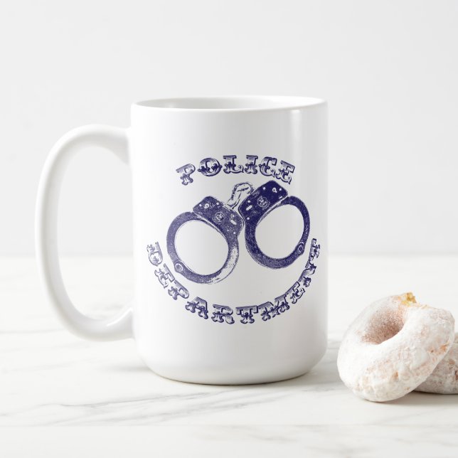Mug Menottes de police (Avec donut)