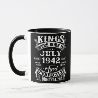 Mug Mens 80e Anniversaire Cadeau Pour Rois Nés En Juil