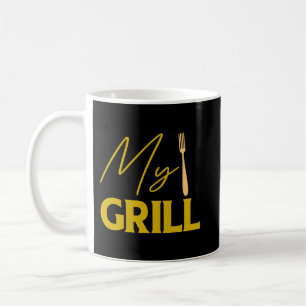 Mug Mens BBBQ barbecue barbecue barbecue soirée barbec