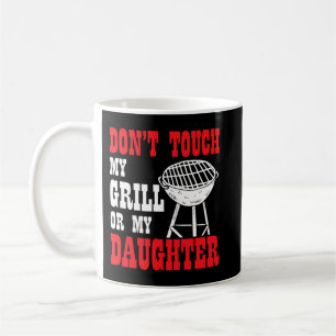 Mug Mens BBBQ Chemise Stand Back Papa Grilling Funny F
