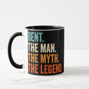 Mug Mens Bent L'Homme Le Mythe La Légende Prénom