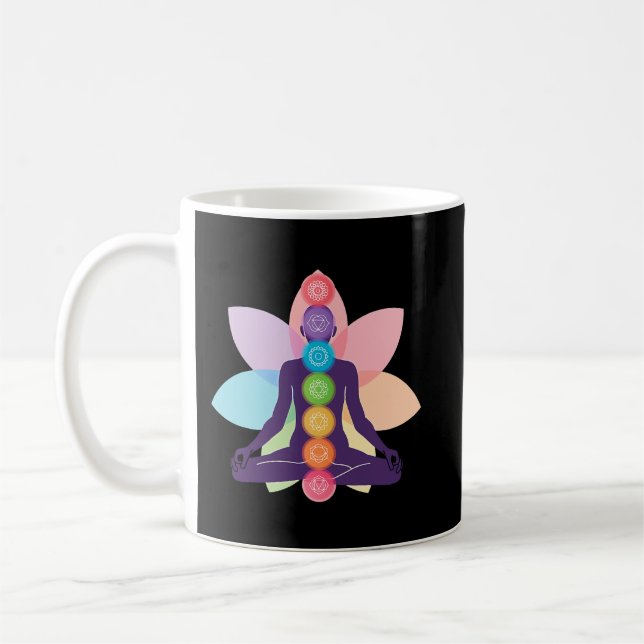 Mug Mens Chakra Méditation Juste Quelques Chakra Spiri (Gauche)