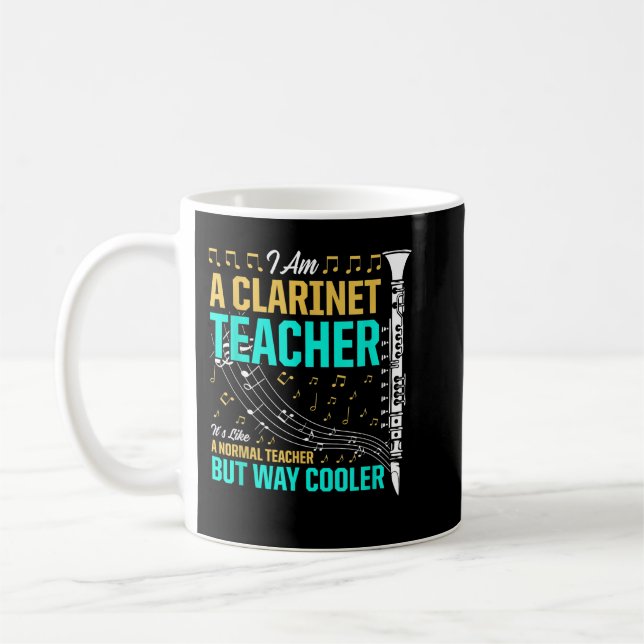 Mug Mens Clarinet Enseignant C'Est Comme Un Enseignant (Gauche)