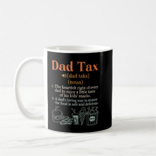 Mug Mens Drôle Meilleur papa papa Impôt Hommes Vintage