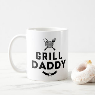 Mug Mens Grill Papa BBQ Et Fumer Pour La Fête des père