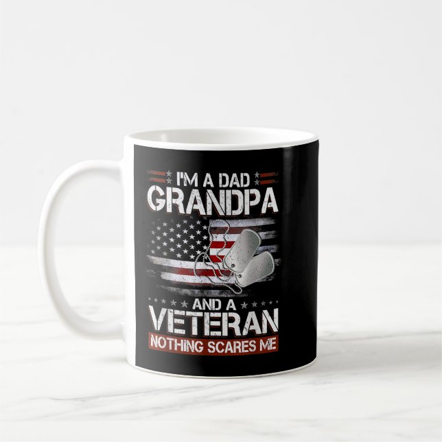 Mug Mens I à papa grand-père et à vétéran Nothing scar (Gauche)