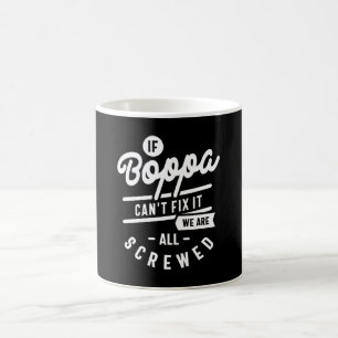Mug Mens If Boppa Can't Fix It Fête des pères Cadeau