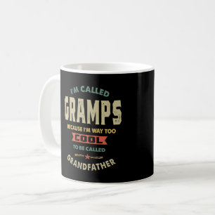 Mug Mens Je suis appelé Gramps Cool grand-père cadeau
