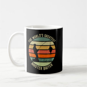 Mug Mens Le plus grand maître Baiter du monde Poisson