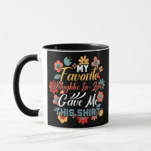 Mug Mens Ma Fille Favorite En Droit M'A Donné Cela 