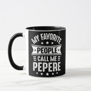 Mug Mens Mes Favoris m'appellent Pepere Père