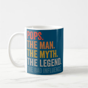 Mug Mens Pop L'Homme Le Mythe La Légende Mauvais