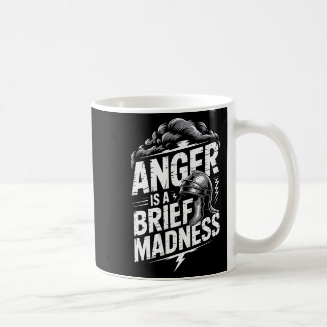 Mug Mens Seneca stoïque Philosoper Citation Motivation (Droite)