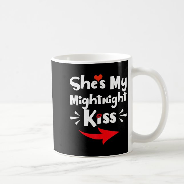 Mug Mens She's My Midnight Kiss Happy New Year Matchin (Droite)