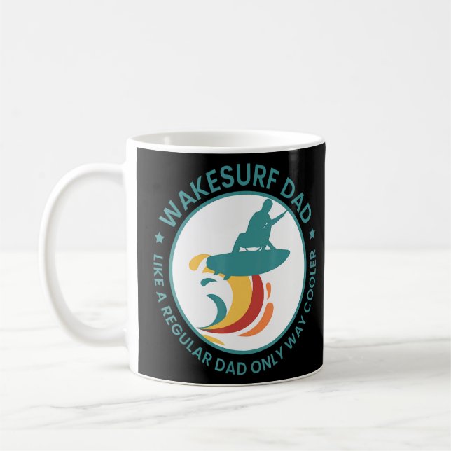Mug Mens Wakesurf Papa Wakeboard Wakeboard Surf W (Gauche)