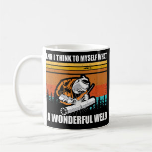 Mug Mens What A Wonderful Weld Enseignant Soudeur