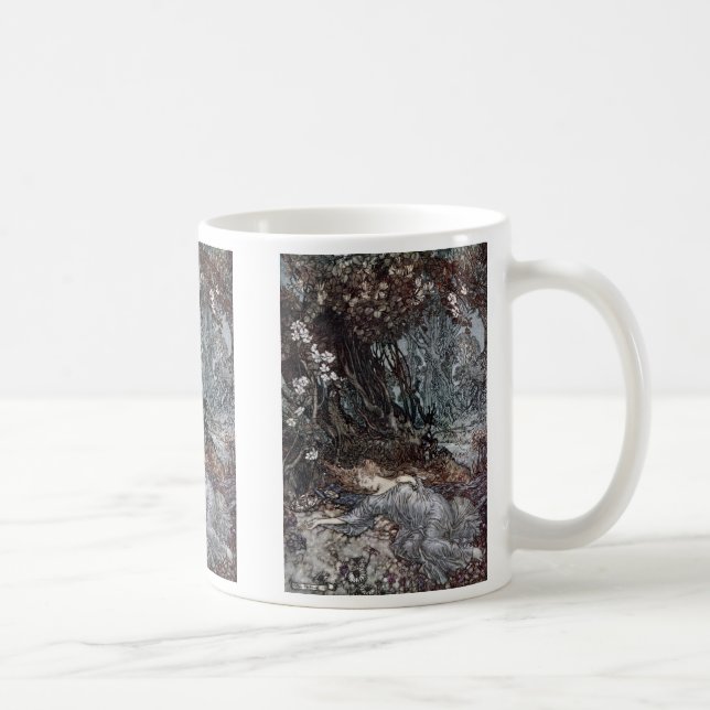 Mug Mensonge de Titania endormi (Droite)