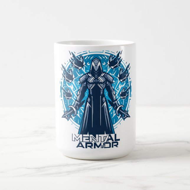 Mug Mental Armor - Hoodie Warrior Figure (Centre)