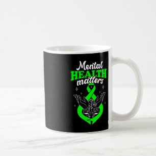 Mug Mental Health Matters Flowers Awareness Women