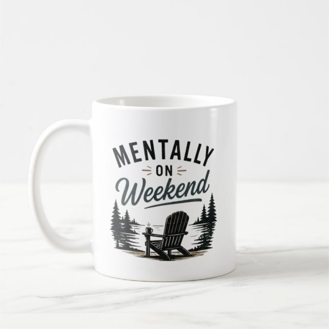 Mug Mentalement en mode lifestyle de relaxation du wee (Gauche)