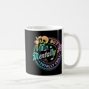 Mug Mentalement Mal Mais Totalement Chill Halloween Sq