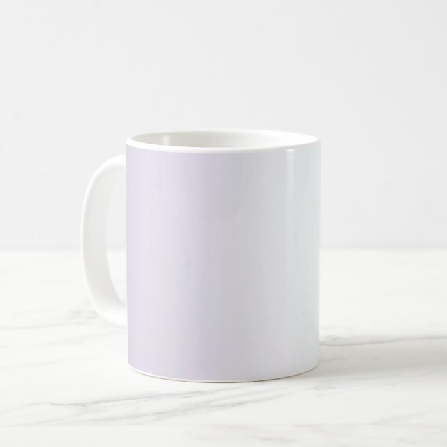Mug Menthe Blanche Violette (Devant gauche)
