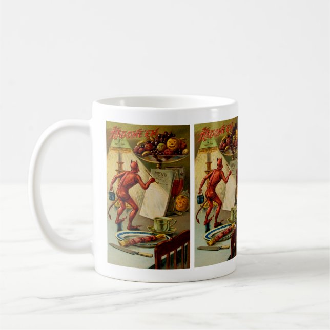 Mug Menu de Halloween (Gauche)