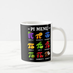 Mug Menu jour 3,14 symbole de professeur de mathématiq