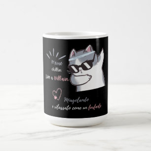 Mug Meow Chillin' Like a Villas Funny Sunglasses Cat