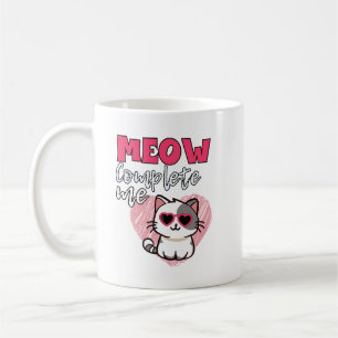 Mug « Meow Complete Me »