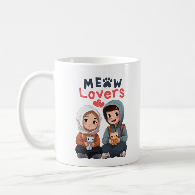 Mug Meow lovers (Gauche)