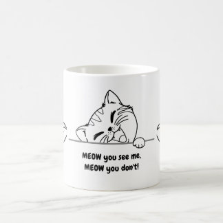 Mug MEOW Your MESSAGE - CUSTOM CAT MUG!