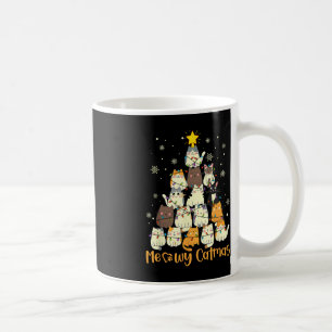 Mug Meowa Catmas Chat Noël Arbre de Noël Filles Garçon