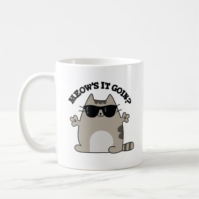 Mug Meow's It Goin Funny Cat Pun (Gauche)
