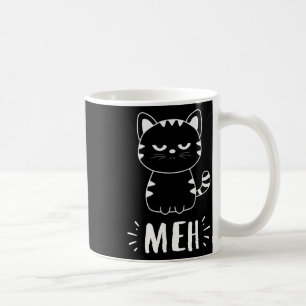 Mug Meowy Amoureux de les chats Filles Meh Chat - Drôl