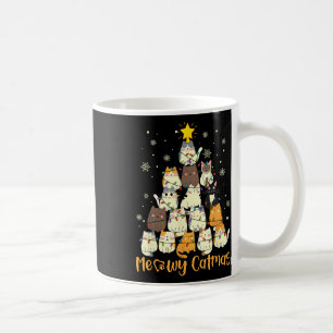 Mug Meowy Catmas Chat Arbre de Noël Xmas Filles Garçon