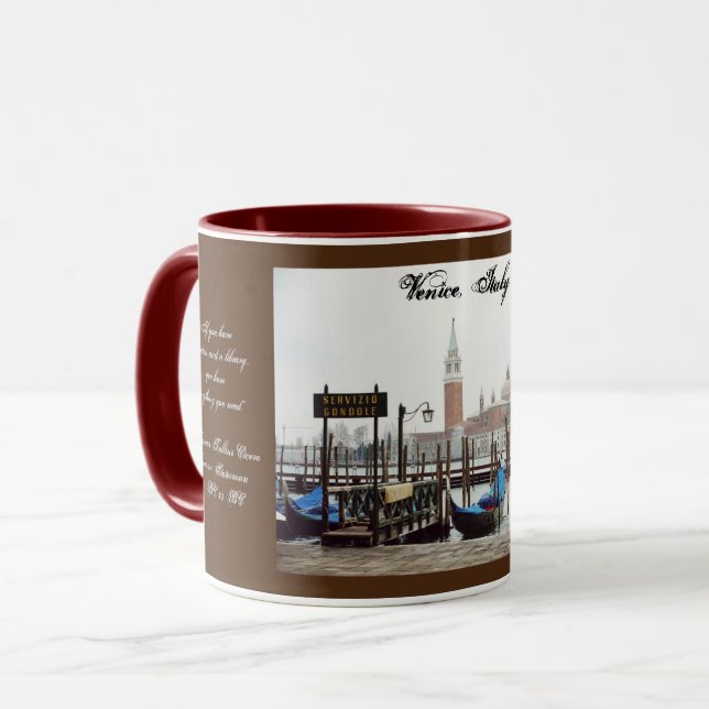 Mug Mer de Venise en Italie (Devant gauche)