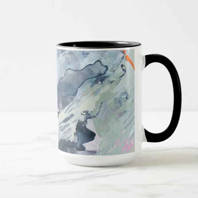 Mug Mer polyphonique - Bleu (Droite)