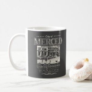MUG MERCED CITY CENTRE-VILLE - CALIFORNIE VINTAGE