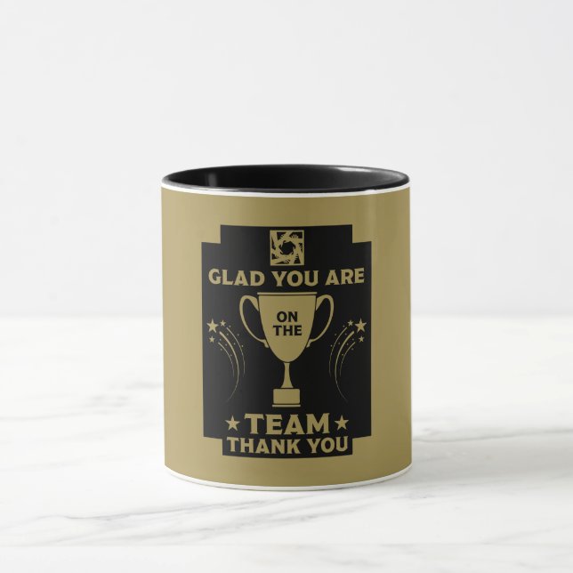 Mug Merci à l'équipe d'entreprise (Centre)