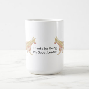 Mug Merci animal Woodland Chef scouts Fox