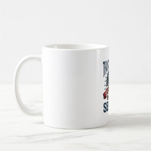Mug Merci aux vétérans Bottes patriotiques Design vint