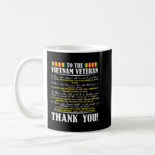 Mug Merci Aux Vétérans Du Vietnam Brave Warriors V