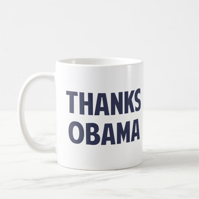 Mug Merci Barack Obama (Gauche)