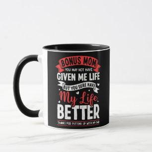 Mug Merci Bonus Maman Stepmère Stepmaman Pour