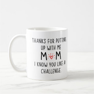 Mug Merci d'avoir accepté maman. Je sais que tu aimes